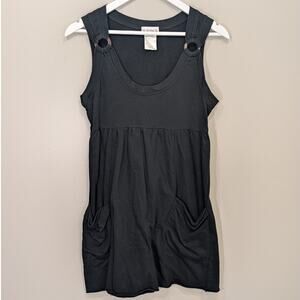 Surface Sundress Cotton Pockets Lagenlook Beach Pool Lounge Festival - Size M